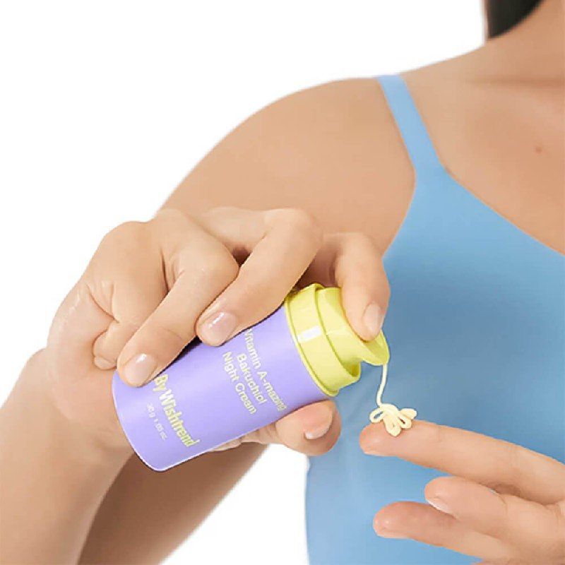 Ночной крем с ретинолом и бакучиолом By Wishtrend Vitamin A-mazing Bakuchiol Night Cream Ночной крем с ретинолом и бакучиолом By Wishtrend Vitamin A-mazing Bakuchiol Night Cream