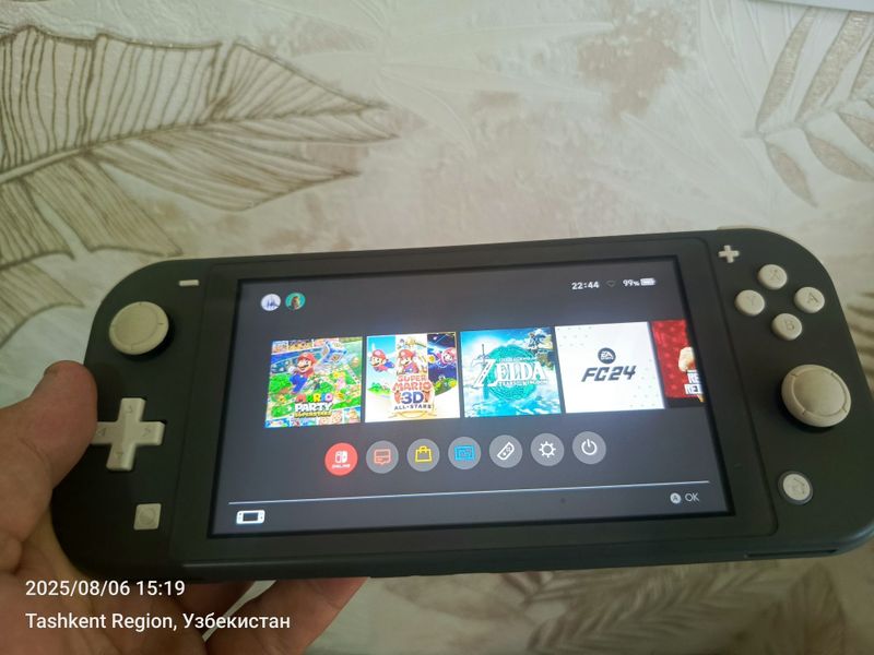 Nintendo switch lite 32+128gb с топовые играми