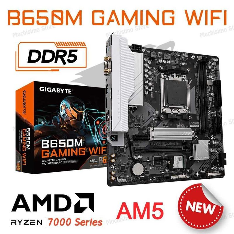 Материнская плата GIGABYTE B650M GAMING WIFI Материнская плата GIGABYTE B650M GAMING WIFI