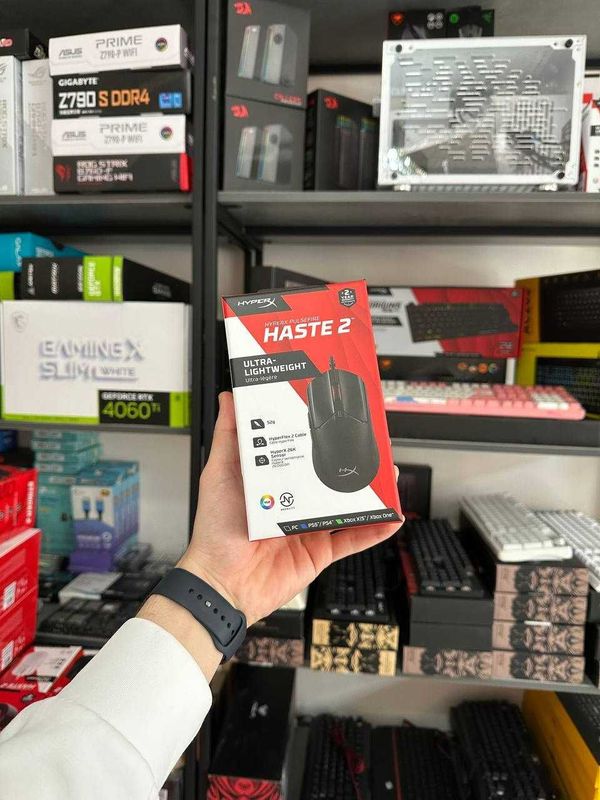 Игровая Мышка HyperX Pulsefire Haste 2 Black Игровая Мышка HyperX Pulsefire Haste 2 Black