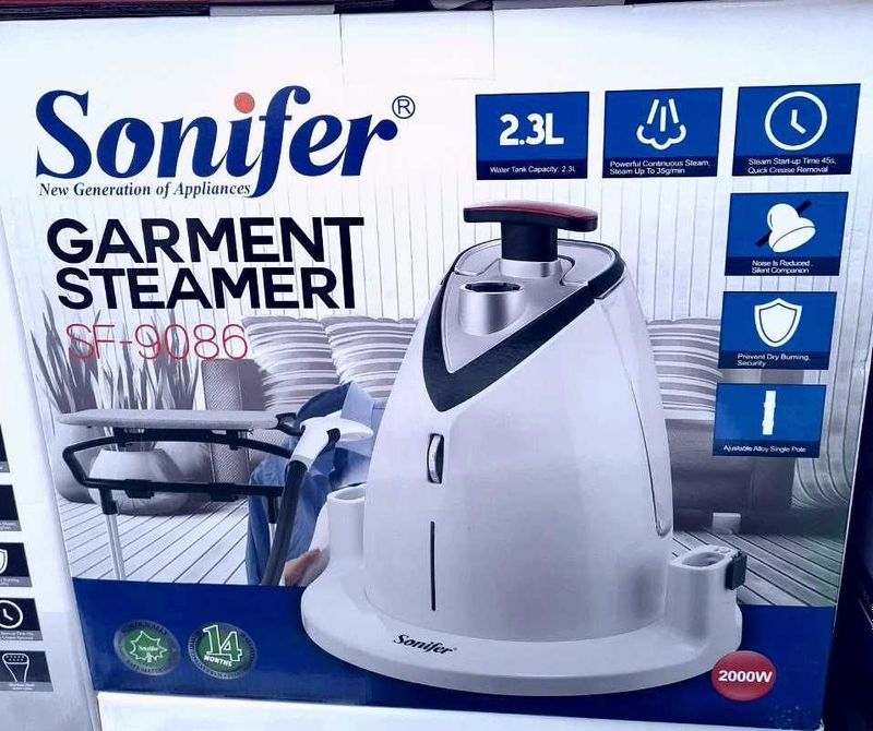 Отпариватели для одежды разных брендов Sonifer, Arshia, Duvel 2000W