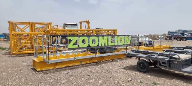 ZOOMLION башенний кран 8тонн 40м высота 60 стрела ZOOMLION башенний кран 8тонн 40м высота 60 стрела