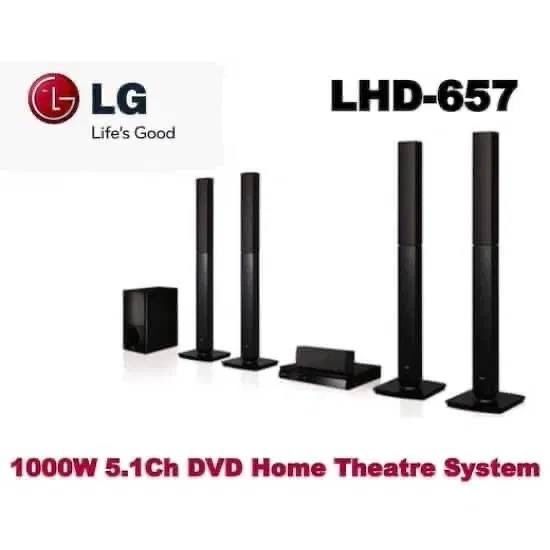 Домашний кинотеатр LG LHD 657. Для телевизоры.