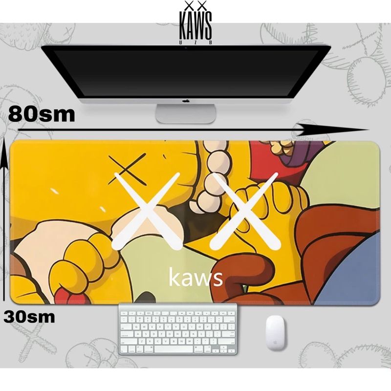 Kaws коврик для PC размер 800/300