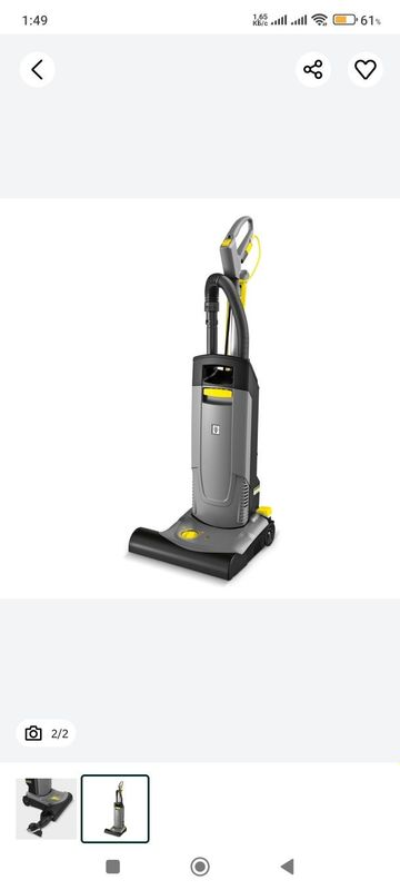 Karcher cv / 38 пылесос в хорошем состоянии
