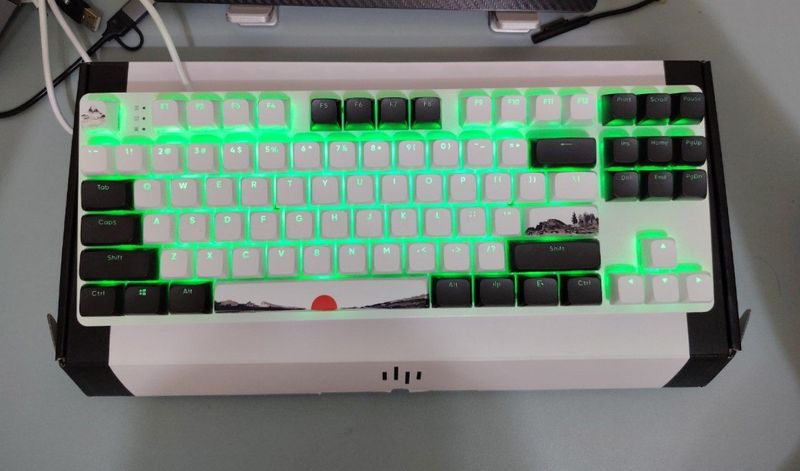 Dark Project One DP087 keyboard RGB $50 Dark Project One DP087 keyboard RGB $50