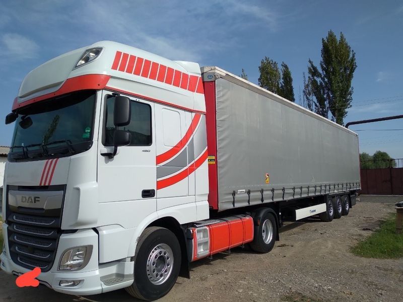 DAF XF480 + KRONE прицеп Сотилади DAF XF480 + KRONE прицеп Сотилади