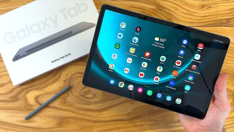 Новый Samsung Galaxy Tab S9 Fe • Планшет • Новый Samsung Galaxy Tab S9 Fe • Планшет •