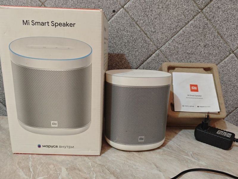 Умная колонка Xiaomi smart speaker с Марусей Умная колонка Xiaomi smart speaker с Марусей
