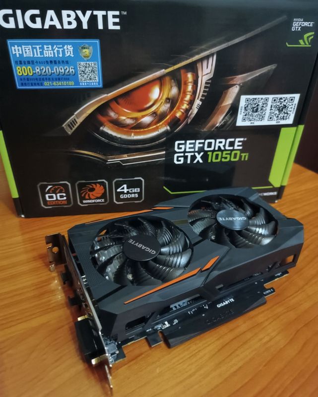 Gigabyte GeForce GTX 1050ti 4gb Nvidia Gigabyte GeForce GTX 1050ti 4gb Nvidia