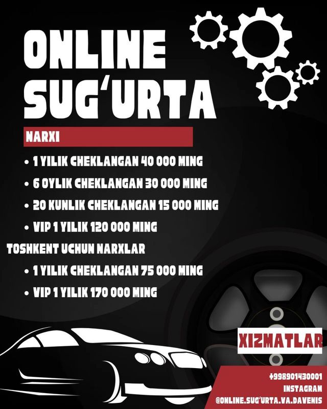 Avto Onlayin Xizmat Avto Onlayin Xizmat