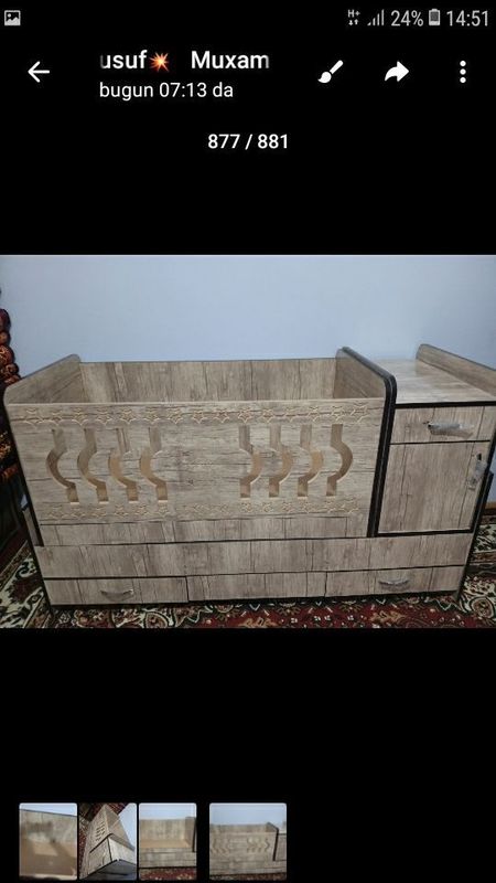 Детские крават. Мебелъ. Новый