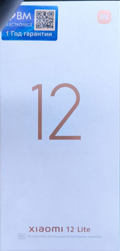 XIAOMI 12 Lite с гарантией XIAOMI 12 Lite с гарантией