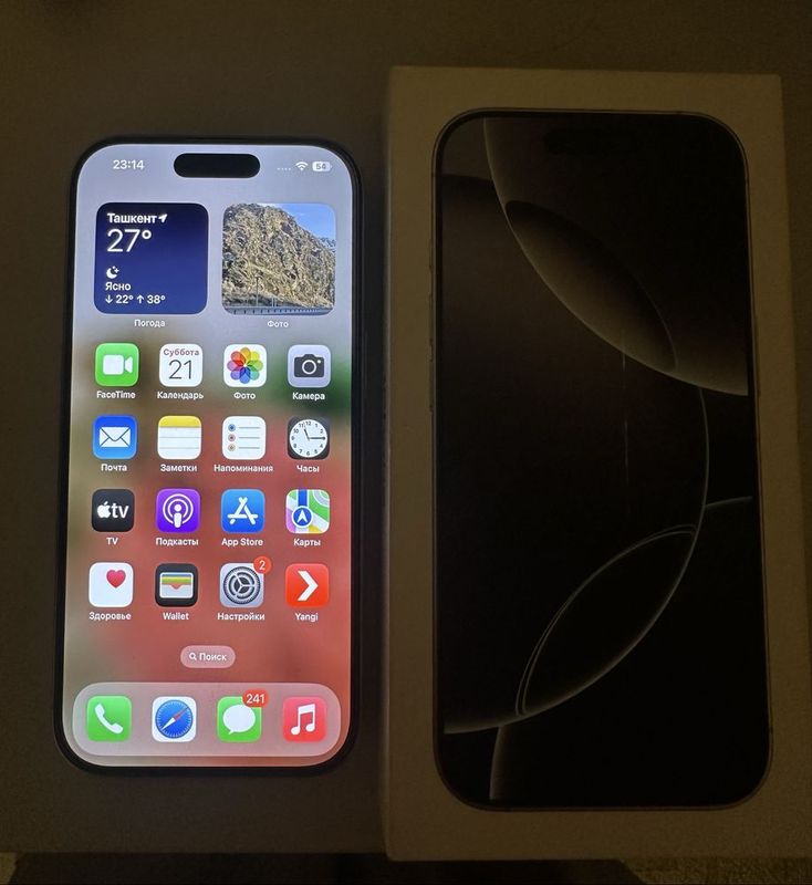 iPhone 16 pro 128Gb идеал! iPhone 16 pro 128Gb идеал!