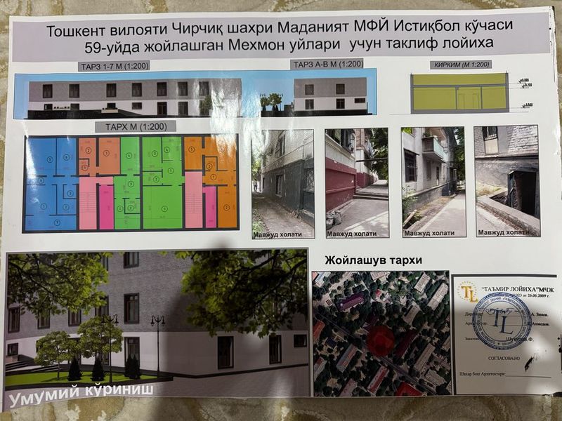 Чирчик марказида тижорат учун жой сотилади