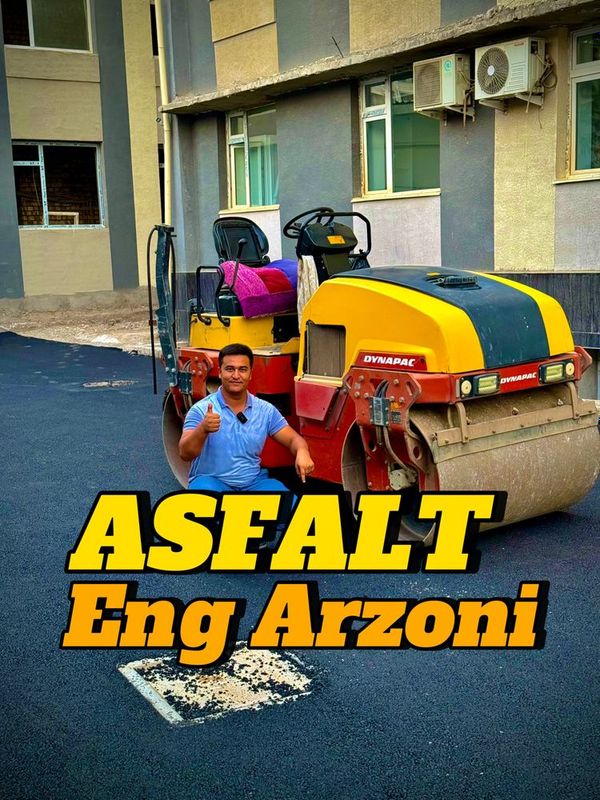 Asfalt qilamiz Asfalt qilish Xizmati Samarqand Asfalt Асфалт ищлари
