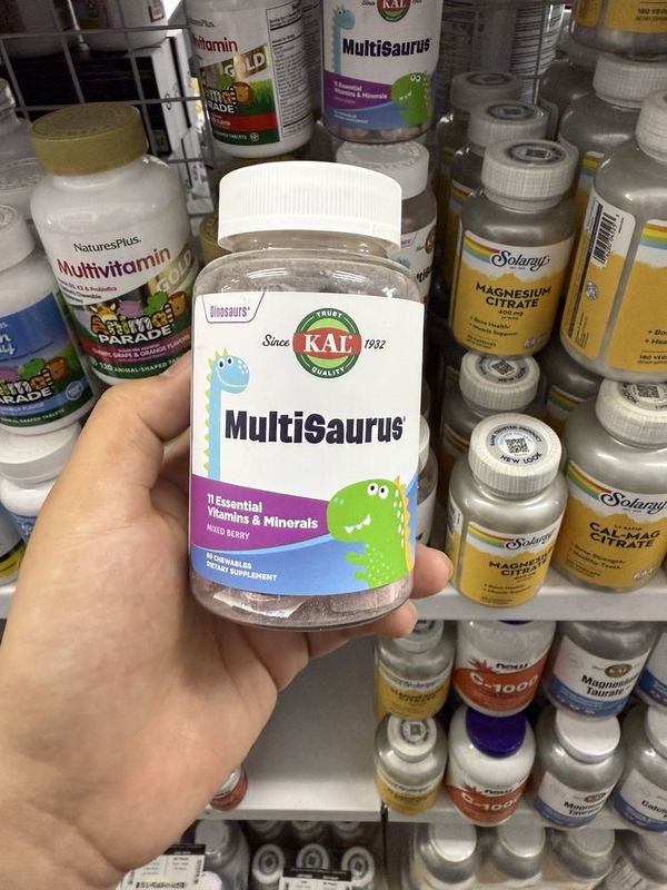 Kal Multisaurus 60chewables tableta Kal Multisaurus 60chewables tableta