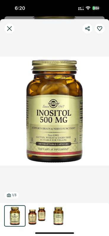 Solgar inositol, инозитол, новый, оригинал Solgar inositol, инозитол, новый, оригинал