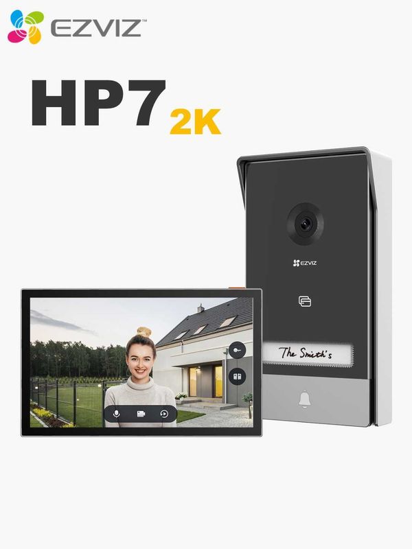 EZVIZ HP7 (2K 3MP) Домофон | Wi Fi Домофон | Видео Домофон|Видеозвонок EZVIZ HP7 (2K 3MP) Домофон | Wi Fi Домофон | Видео Домофон|Видеозвонок