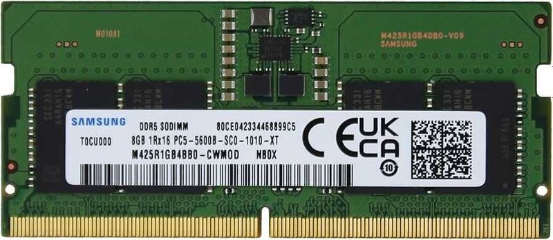 Оперативная память SAMSUNG / SO-DIMM / DDR5 / 8ГБ / 5600МГц