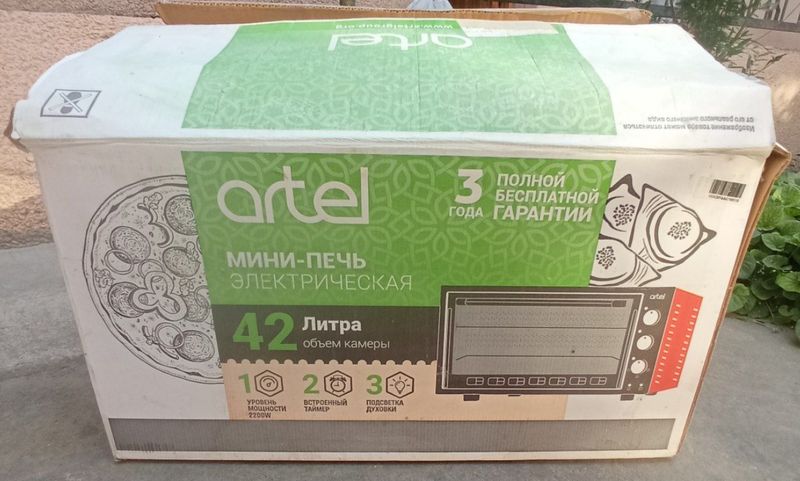 Artel Elektrli mini-pech 42litr Artel Elektrli mini-pech 42litr