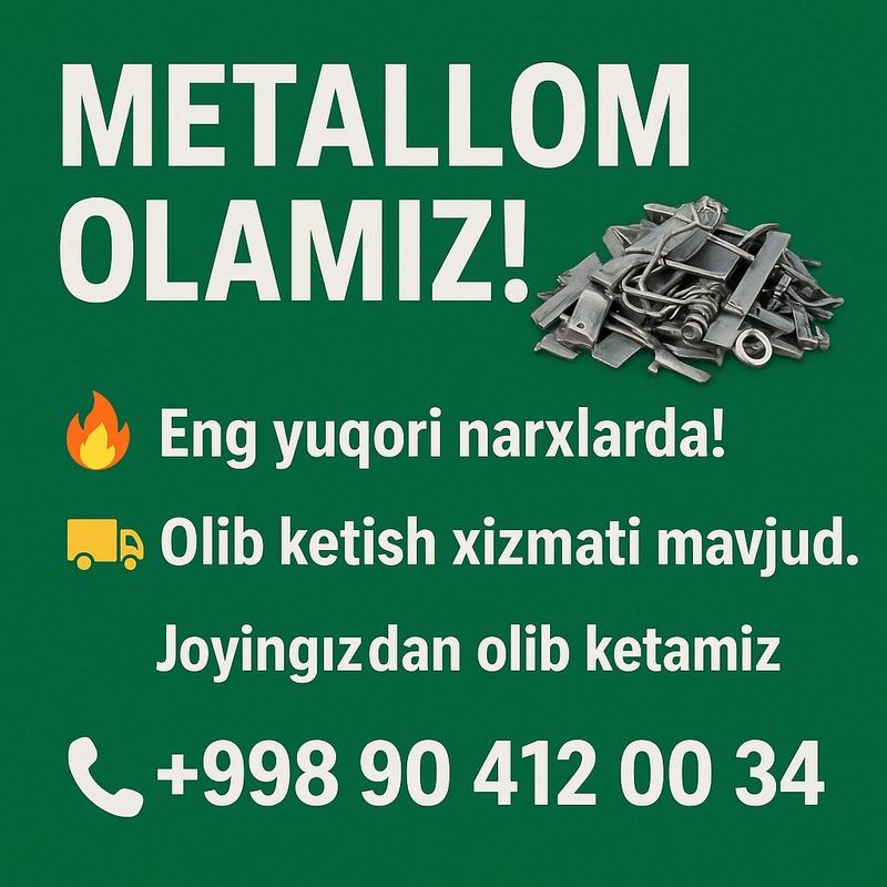 Metallom olamiz! Metallom olamiz!