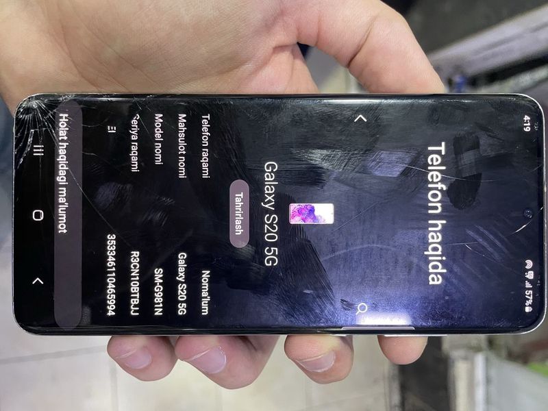 Samsung Galaxy S20 5 G Samsung Galaxy S20 5 G
