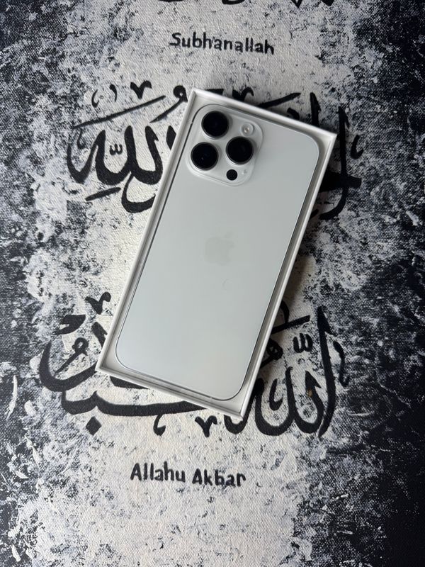 iPhone 16 ProMax 256gb White Akk: 100% Kelwamiz iPhone 16 ProMax 256gb White Akk: 100% Kelwamiz
