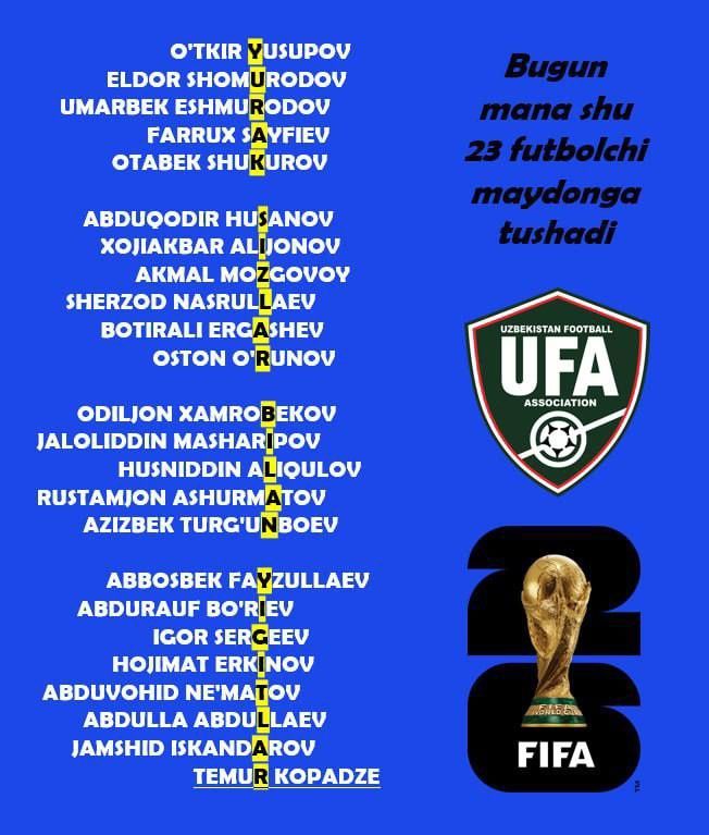 Uzb vs Qatar bilet Uzb vs Qatar bilet