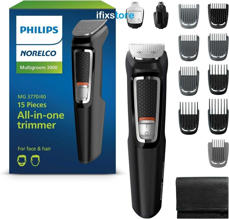 Универсальный триммер Philips Norelco Multigroom 3000 всё в одном!