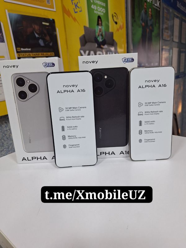 Novey Alpha A16 4/128GB Novey Alpha A16 4/128GB