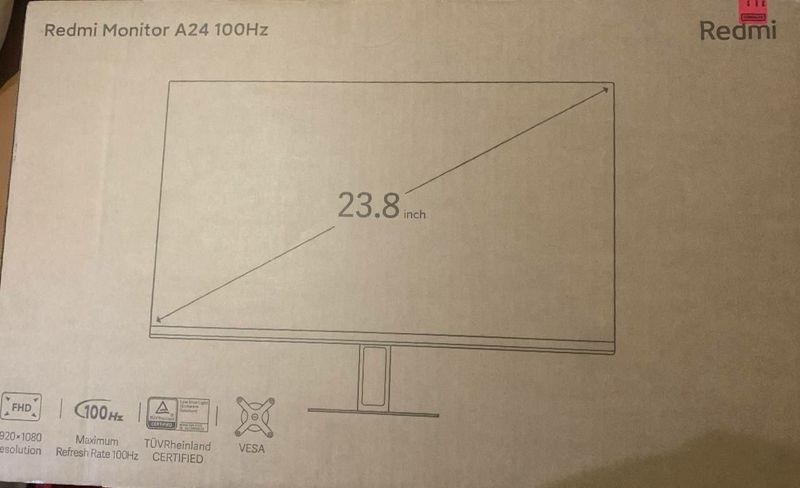 Redmi Monitor A24 100Hz yangi karobka