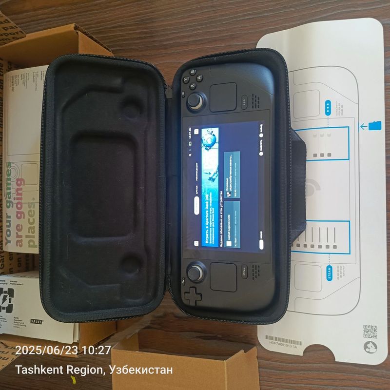 Steamdeck LCD 512+64gb в идеальном состоянии как новый Steamdeck LCD 512+64gb в идеальном состоянии как новый