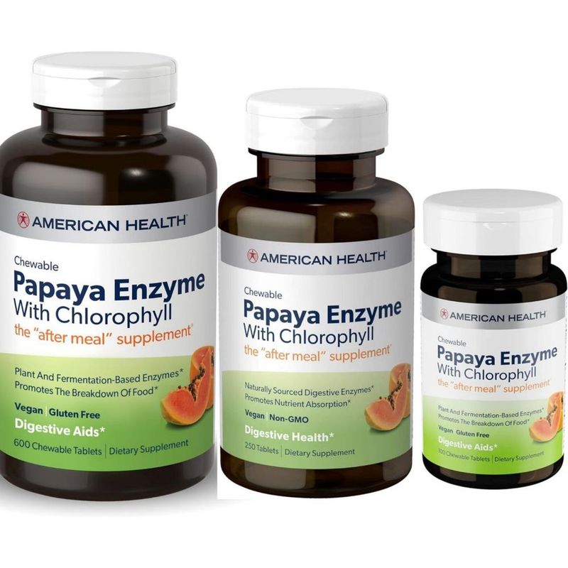 Папайя с хлорофиллом American Health из Америки Папайя с хлорофиллом American Health из Америки