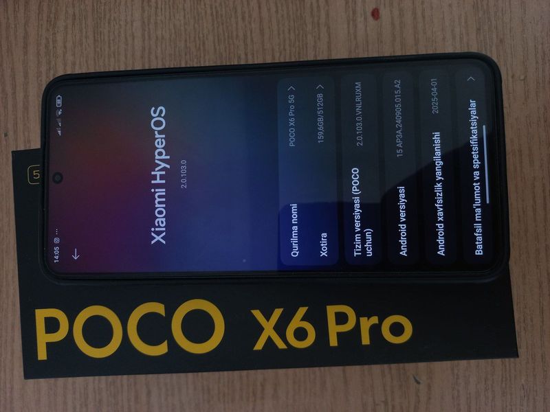 Poco x6 pro 5g xolati: ideal Poco x6 pro 5g xolati: ideal