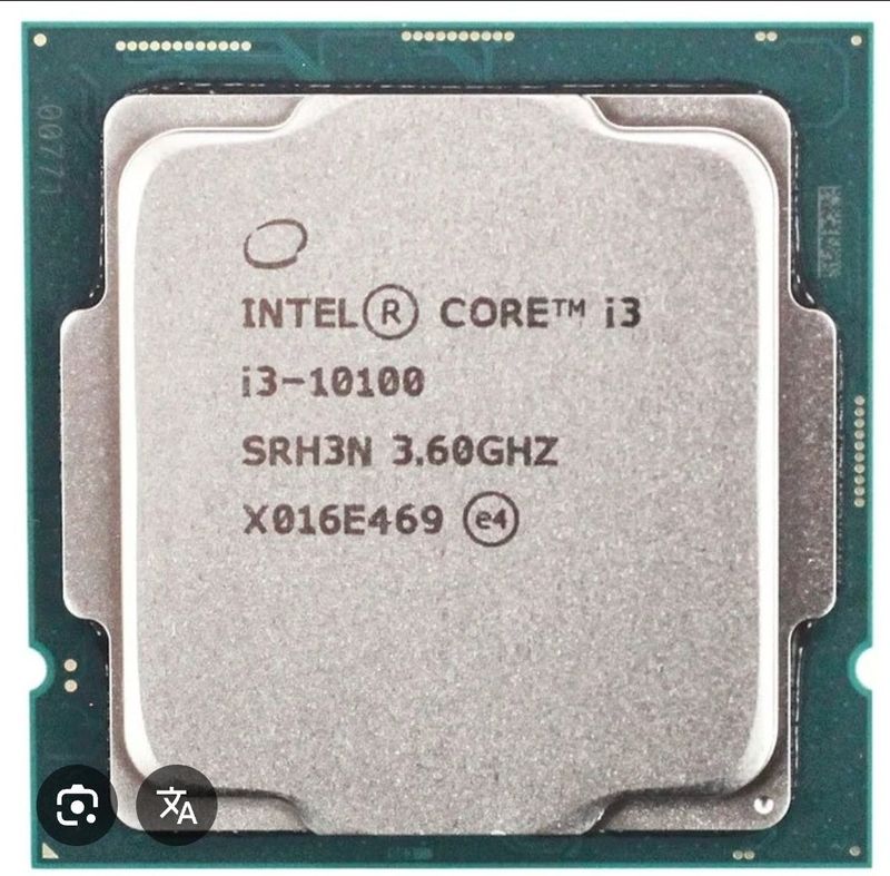 Процессор Intel core i3-10100.