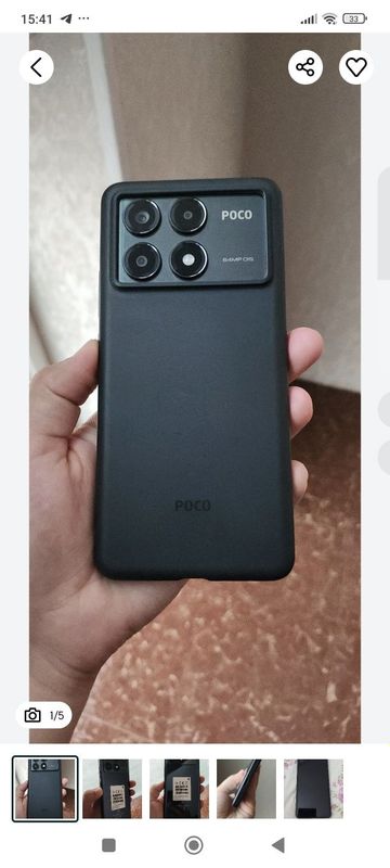Poco x6 pro holati ideal