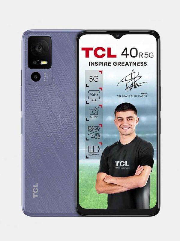 Смартфон TCL 40R 5G 4/128 GB Stardust Purple