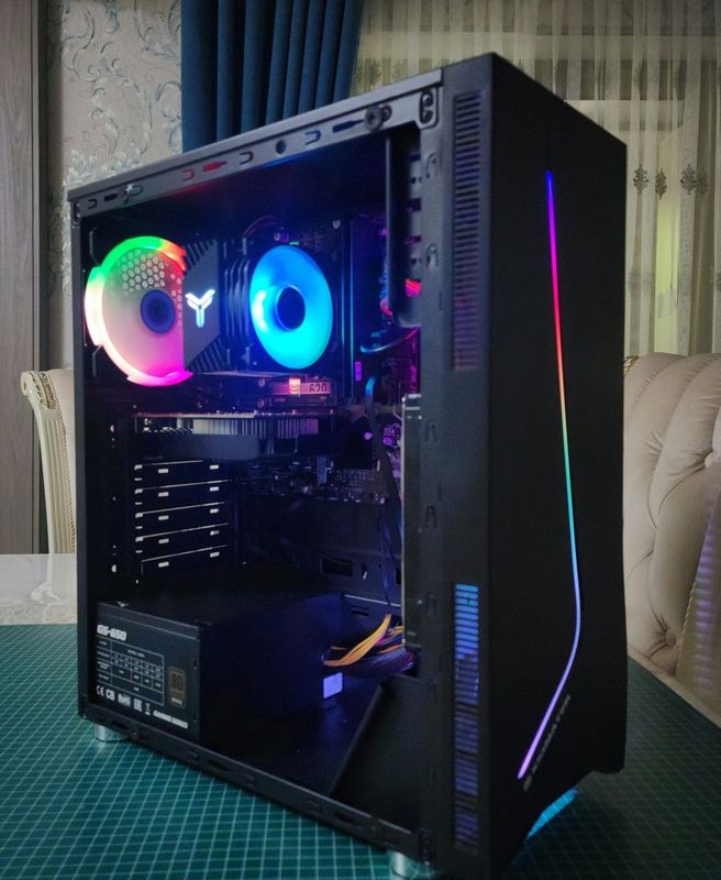 Игровой ПК H510 / i5 10400 / GTX 1050 Ti / 16GB / 256GB NVMe / 1Tb Игровой ПК H510 / i5 10400 / GTX 1050 Ti / 16GB / 256GB NVMe / 1Tb