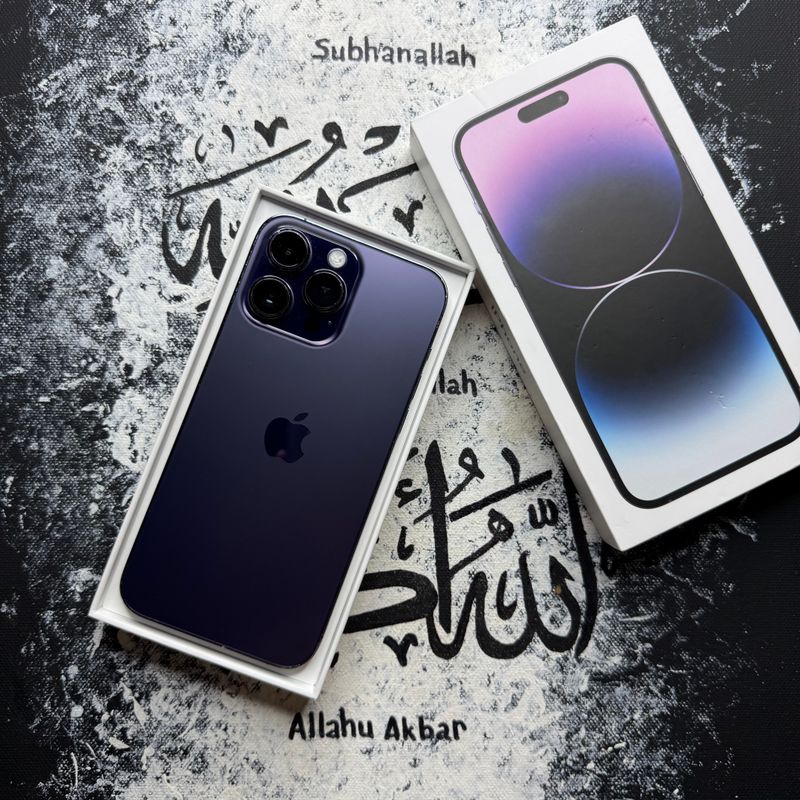iPhone 14 ProMax 128gb Pruple Akk: 86% Kelwamiz iPhone 14 ProMax 128gb Pruple Akk: 86% Kelwamiz