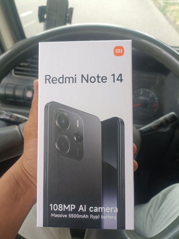 Xiomi Redmi Note 14 256gb 108 mMp 5500 amper Xiomi Redmi Note 14 256gb 108 mMp 5500 amper