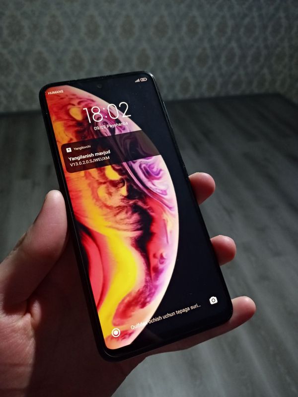 Redmi note 9s 4+64 gb karobka dakument