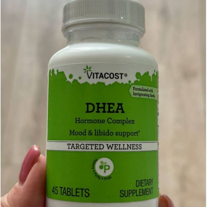 Комплекс ДГЭА с Цинком 45табл Vitacost DHEA из Америки Комплекс ДГЭА с Цинком 45табл Vitacost DHEA из Америки