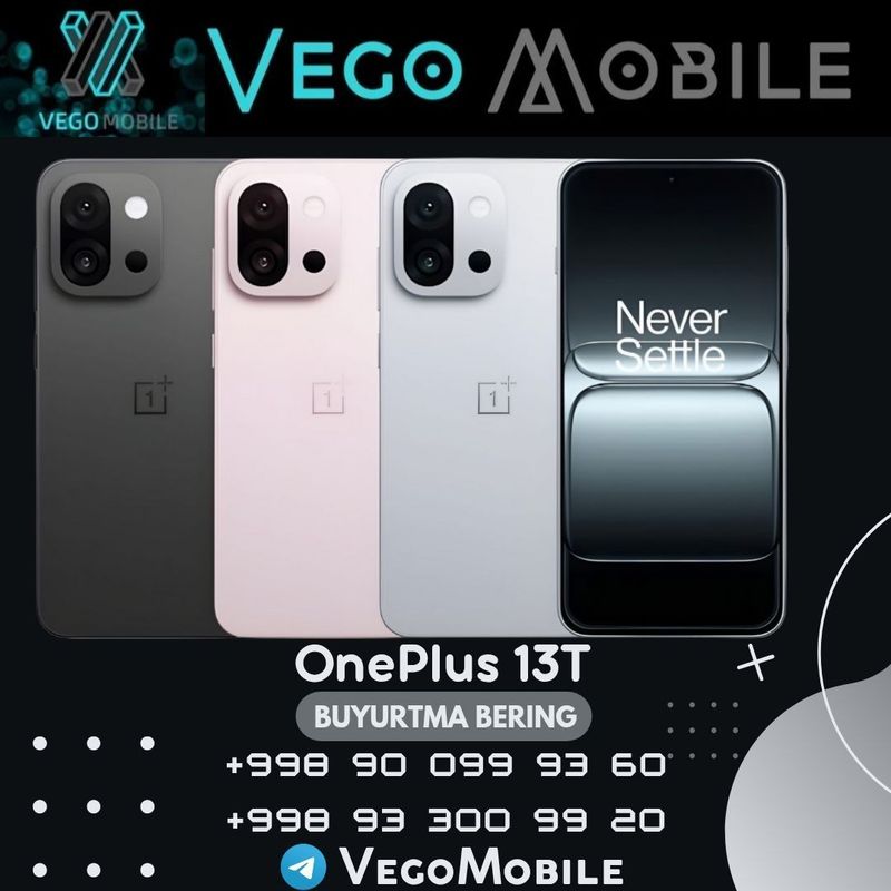 Суперцена! OnePlus 13T на заказ, VegoMobile Суперцена! OnePlus 13T на заказ, VegoMobile
