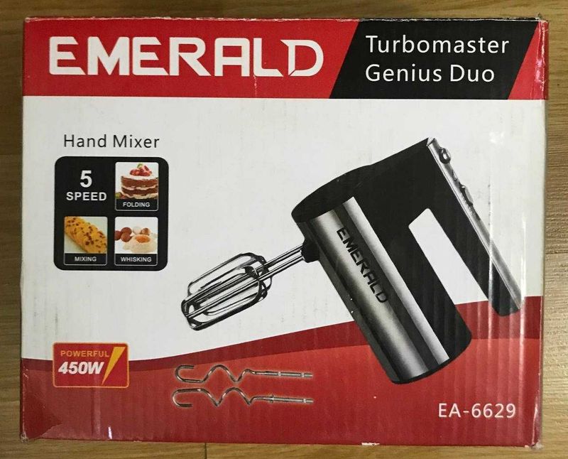 Ручной миксер EMERALD EA‑6629 Ручной миксер EMERALD EA‑6629