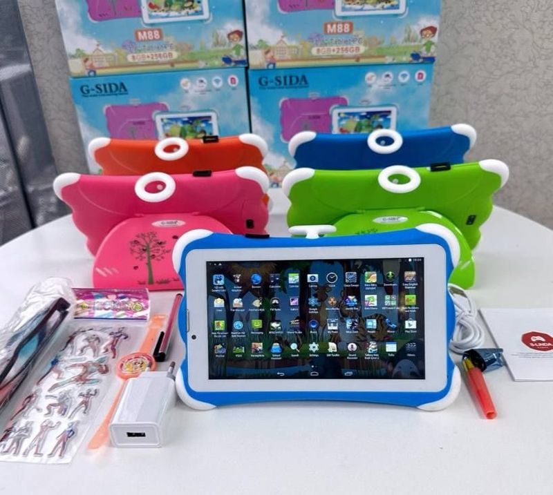 Bolalar plansheti G-SIDA versiya 256 GB, Wifi , SIM 2 , 5G Bolalar plansheti G-SIDA versiya 256 GB, Wifi , SIM 2 , 5G