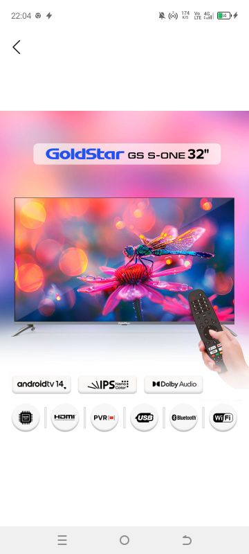 Goldstar TV – Ramkasiz, zamonaviy dizayn Goldstar TV – Ramkasiz, zamonaviy dizayn