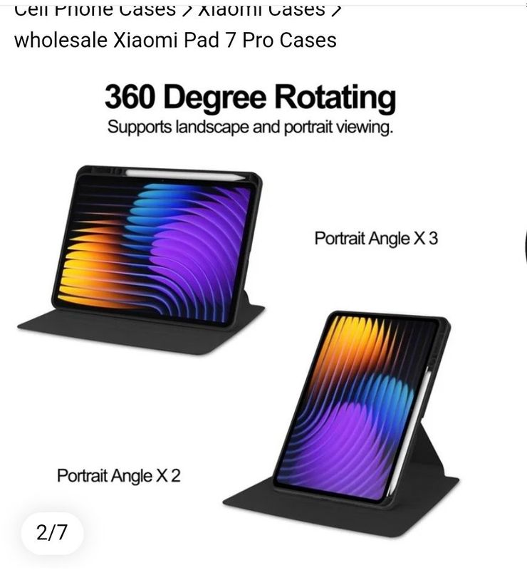 Чехол книжка, case xiaomi Pad 7 / 7 pro Чехол книжка, case xiaomi Pad 7 / 7 pro
