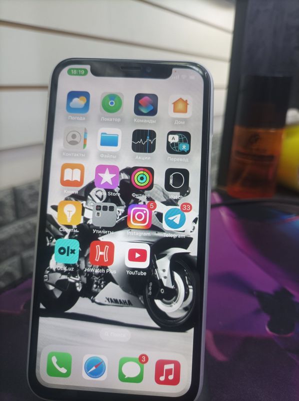 Iphone x 64gb 77% holati ideal Iphone x 64gb 77% holati ideal
