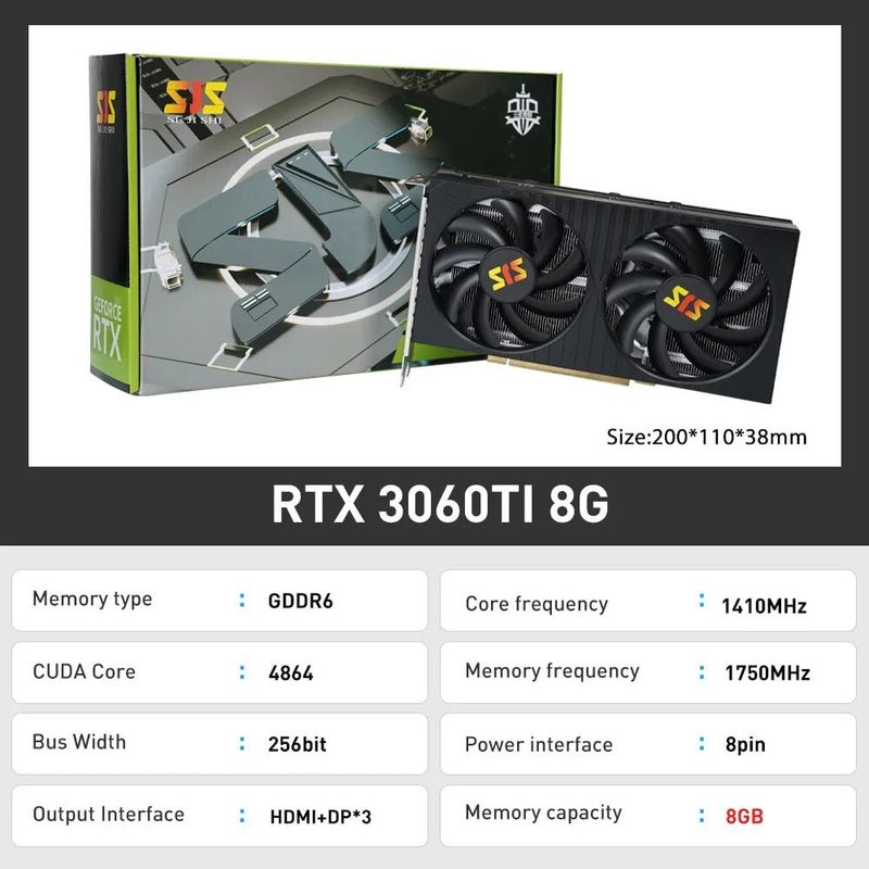 SJS RTX 3060TI 8G SJS RTX 3060TI 8G